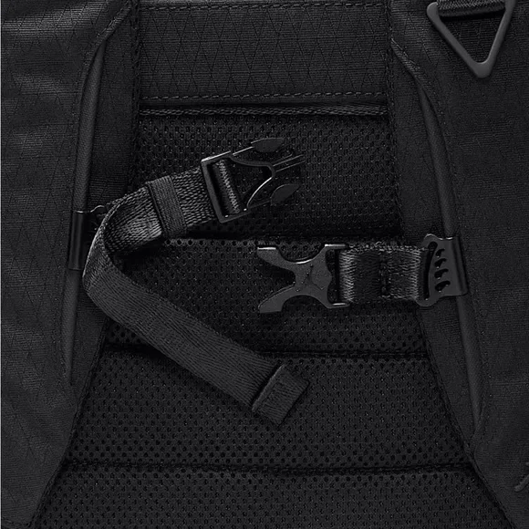 Jordan Black Tactical Backpack with Structured Design - Picture 9 of 10